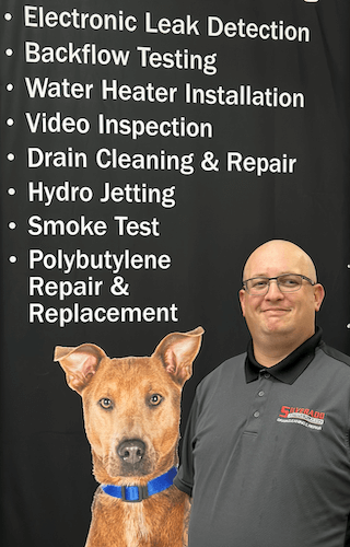Matt Montanaro, Vice President of Silverado Rooter & Plumbing.
